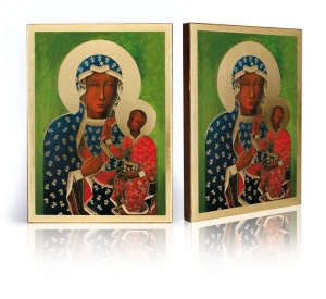 Ikona religijna Matka Boża Częstochowska Wędrująca
