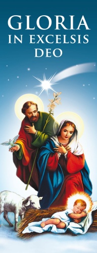 Baner na Boże Narodzenie, Gloria in Excelsis Deo 50x130 cm