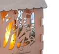 Lampion drewniany z Dzieciątkiem Jezus