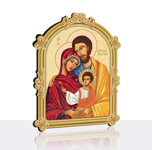 Obrazek religijny Święta Rodzina, pamiątka ślubu