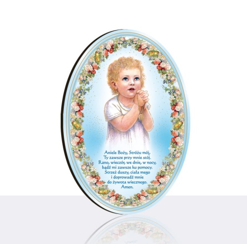 Pamiątka Chrztu Świętego Anioł Stróż