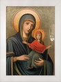 Obraz religijny Święta Anna z Matką Bożą w ramie białej