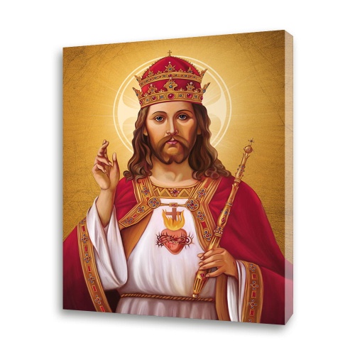 Obraz religijny na płótnie Chrystus Król