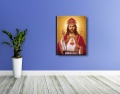 Obraz religijny na płótnie Chrystus Król  bez ramy