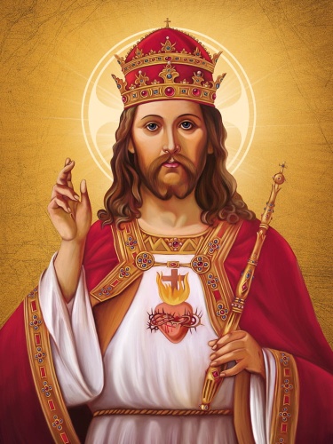 Plakat religijny Chrystus Król