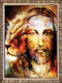 Obraz religijny Jezus Chrystus w ramie ornamentowej