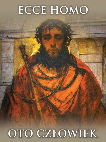Baner na Wielki Post "Ecce Homo - Oto Człowiek" 75x100cm