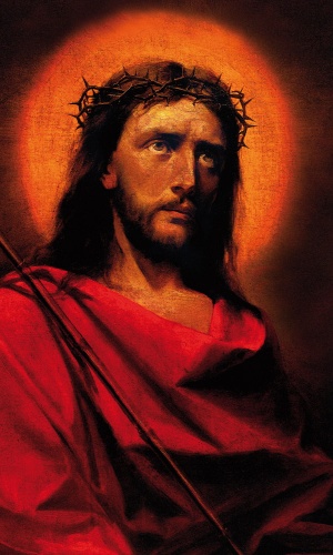 Tło do Ciemnicy, Jezus Chrystus 150x250cm