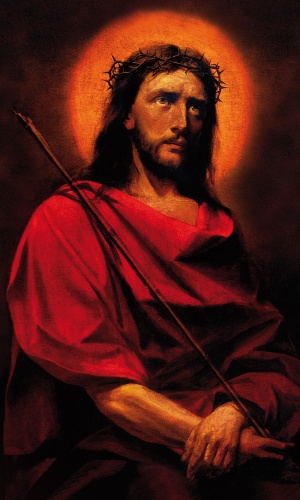 Tło do Ciemnicy, Jezus Chrystus 150x250cm