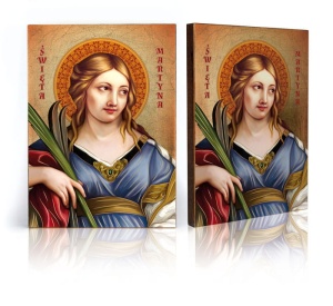 Ikona religijna Święta Martyna
