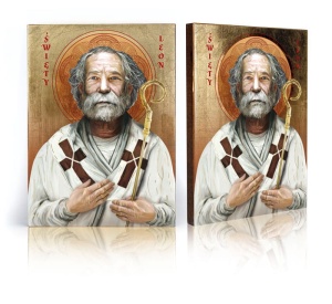 Ikona religijna Święty Leon 