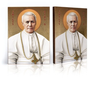 Ikona religijna Święty Pius X 
