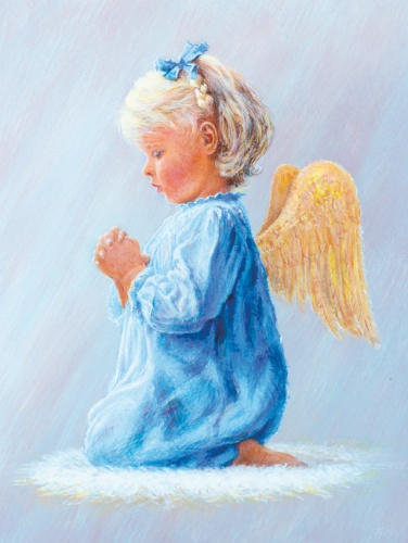 Plakat Religijny wzór 114. Anioł Stróż