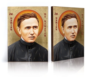 Ikona religijna Święty Damian de Veuster
