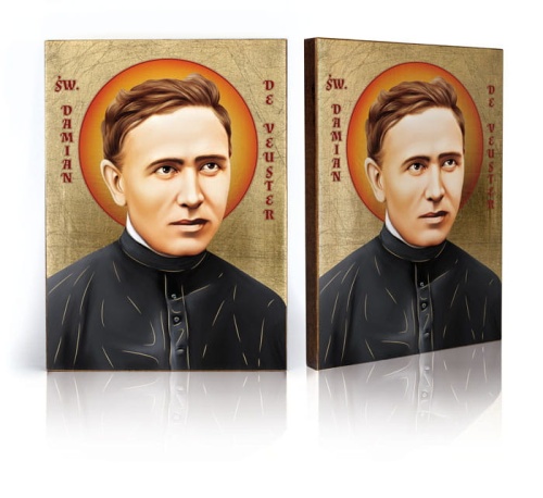 Ikona religijna Święty Damian de Veuster
