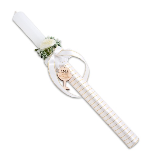 Świeca komunijna personalizowana