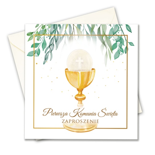Zaproszenie na  Komunię