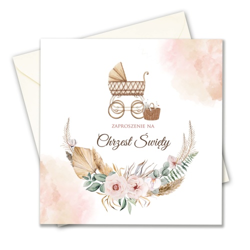 Zaproszenie na Chrzest Święty