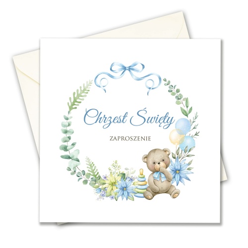 Zaproszenie na Chrzest Święty