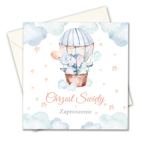 Zaproszenie na Chrzest Święty