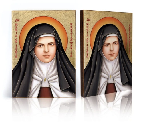 Ikona religijna Święta Maria od Jezusa Ukrzyżowanego, Mała Arabka