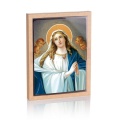 Ikona religijna Matka Boża, Anioły