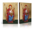 Ikona  religijna Matka Boża Tronująca
