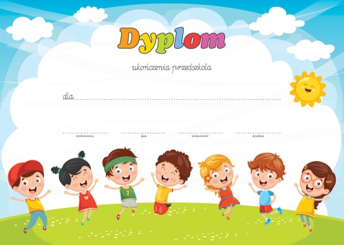 Dyplom PRZEDSZKOLAKI
