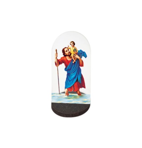 Święty Krzysztof  - samoprzylepna figurka do samochodu