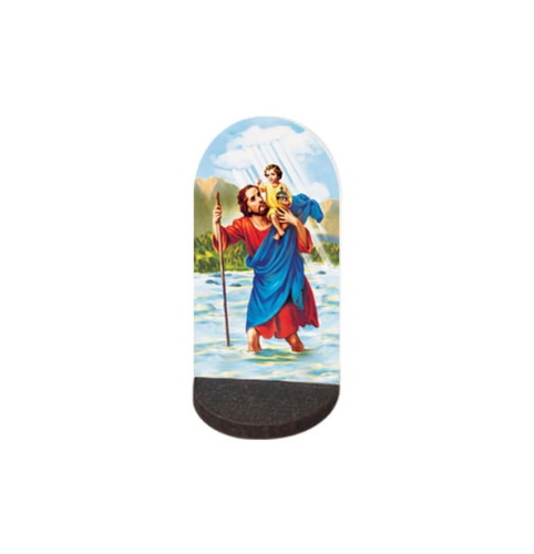 Święty Krzysztof  - samoprzylepna figurka do samochodu