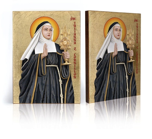 Ikona religijna Święta Julianna z Cornillon