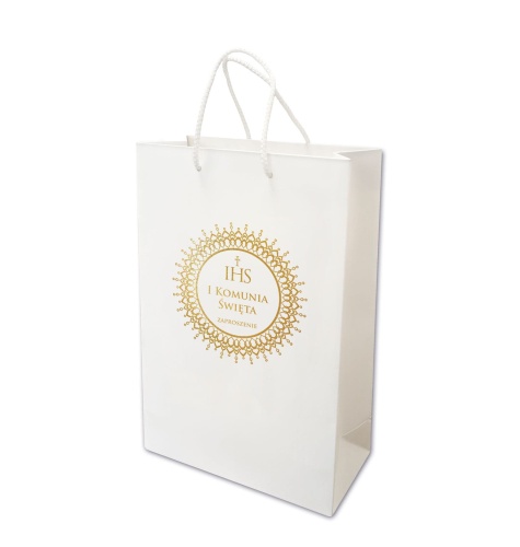 Torba prezentowa na Pierwszą Komunię Świętą