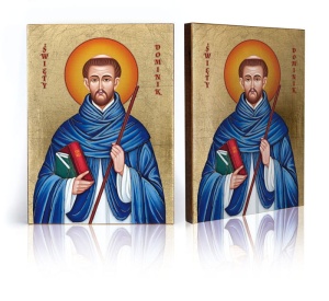 Ikona religijna Święty Dominik