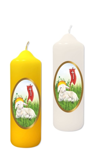 Świeca wielkanocna Baranek