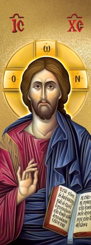 Baner religijny - Jezus Chrystus Pantokrator