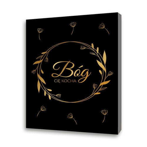 Obraz na płótnie - Bóg cię kocha