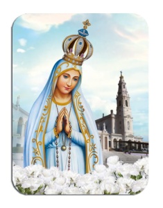 Magnesy religijne Matka Boża Fatimska - 10 sztuk