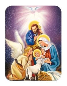 Magnesy religijne Święta Rodzina  - 10 sztuk