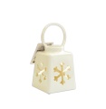 Lampion biały - śnieżynka