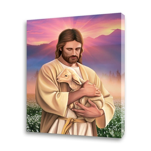 Obraz na płótnie Jezus Chrystus Dobry Pasterz
