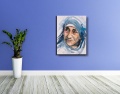 Obraz na płótnie Święta Matka Teresa z Kalkuty - bez ramy