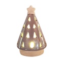 Choinka porcelanowa led szara