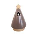 Choinka porcelanowa led szara