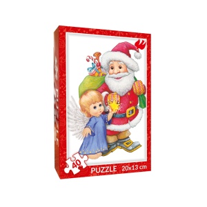 Puzzle na Boże Narodzenie - Święty Mikołaj