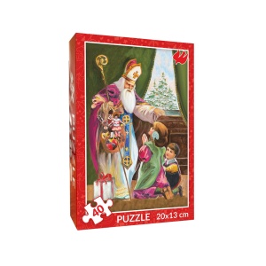 Puzzle na Boże Narodzenie - Święty Mikołaj
