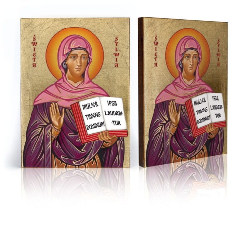 Ikona religijna Święta Sylwia