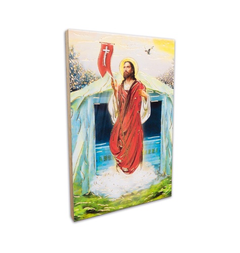 Obrazek wielkanocny - Jezus Zmartwychwstały