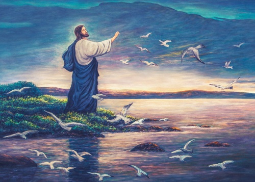 Plakat religijny Jezus Chrystus