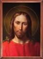 Obraz religijny Jezus Chrystus - drewniana rama