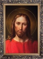 Obraz religijny Jezus Chrystus - rama ornamentowa